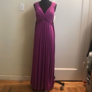 WYL fuchsia maxi dress